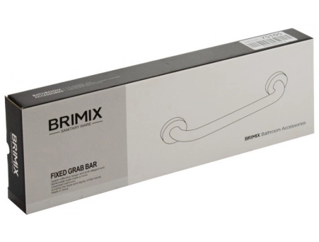 Поручень Brimix 75105 из нержавеющей стали (30 см) - фото 5