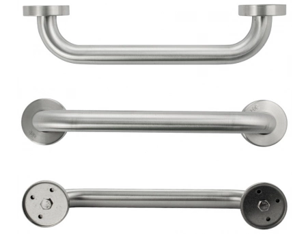 Поручень Brimix 75105 из нержавеющей стали (30 см) - фото 2