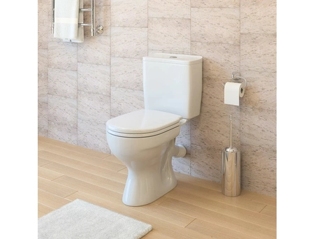 Унитаз-компакт Gesso Проксима Home De Luxe с косым выпуском, 1 режим, сиденье из полипропилена - фото 2