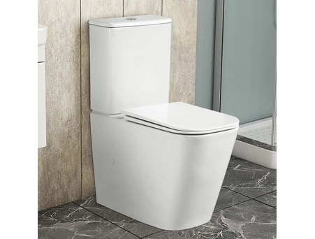 Унитаз-компакт Azario Esconda AZ-1255A с системой смыва торнадо, безободковый - фото 2