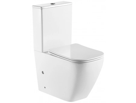 Унитаз-компакт Azario Levanto AZ-1228A безободковый 620x380x830