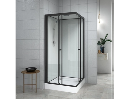 Душевая кабина Loranto Neo CS-22110 90x90 с низким поддоном, прозрачным стеклом - фото 2