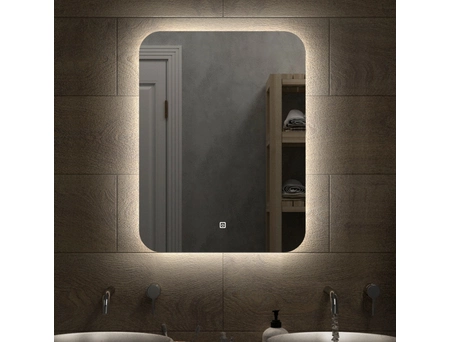 Зеркало Санакс 45262 60x80 прямоугольное с LED подсветкой, сенсорное