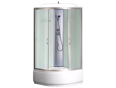 Душевая кабина Loranto CS-6680F 80x80 с высоким поддоном, матовым стеклом