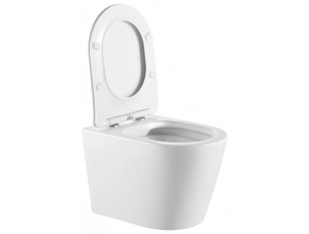 Унитаз подвесной Azario Uno AZ-2380 безободковый 365х485x365 - фото 6