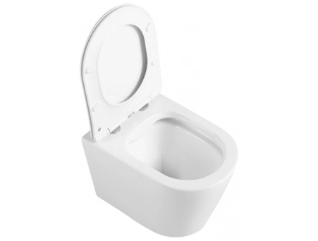 Унитаз подвесной Azario Uno AZ-2380 безободковый 365х485x365 - фото 7