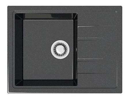 Кухонная мойка Redo RG-150 57.5x47x20 черный RG150Q004