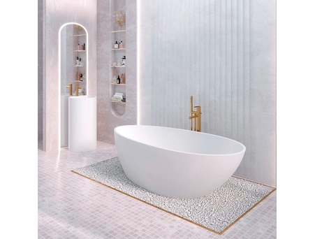 Ванна из литьевого мрамора Aqua de Marco Calipso 165x80x53 1165WCAL - фото 4
