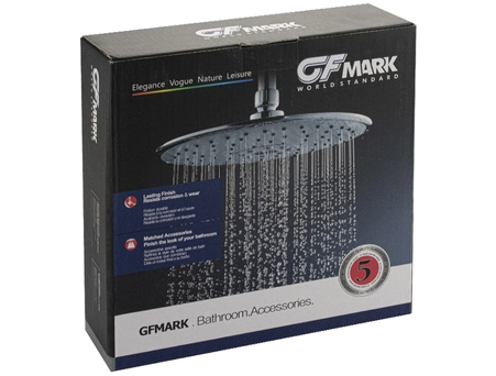 Верхний душ GFmark 6047 из нержавеющей стали (Ø200 мм) - фото 5