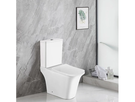 Унитаз-компакт Azario Avero AZ-3121 безободковый 660x360х820 - фото 2