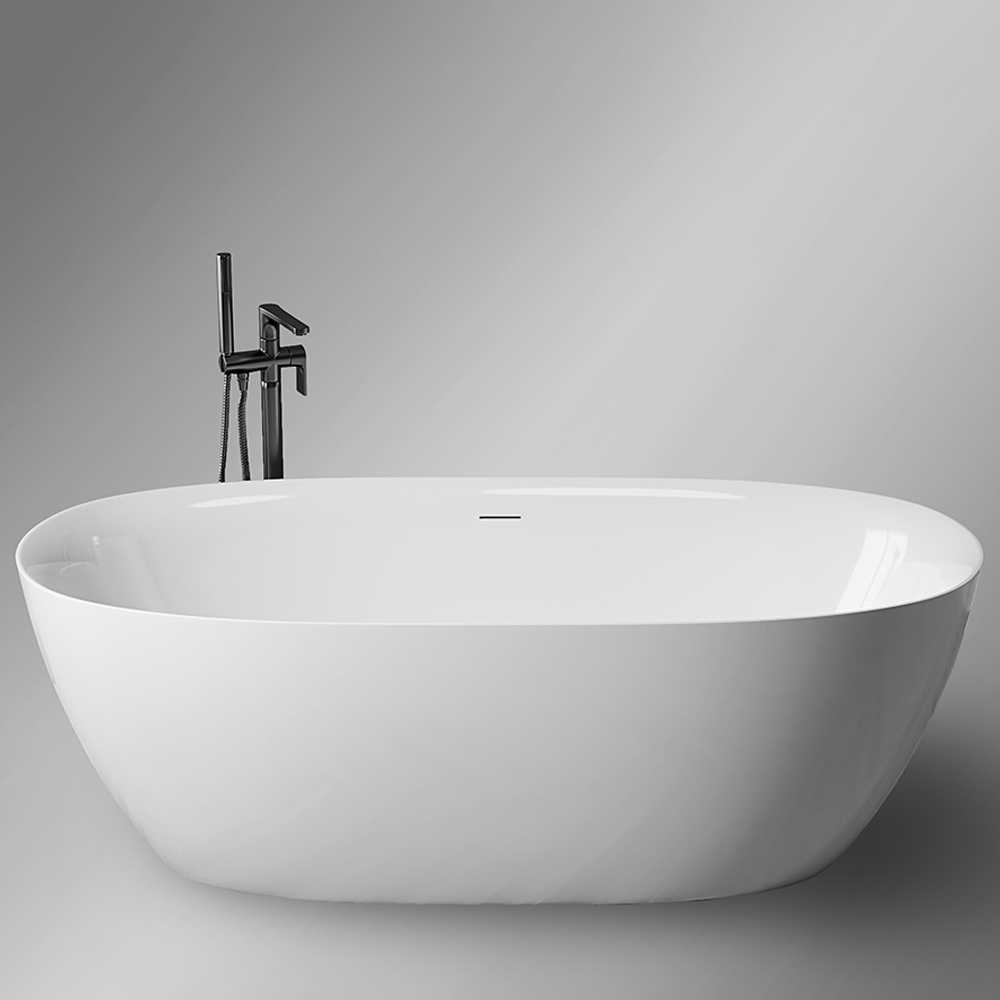 Акриловая ванна Aqua Nero Onda AN-5026S-1 170х75х58 отдельностоящая