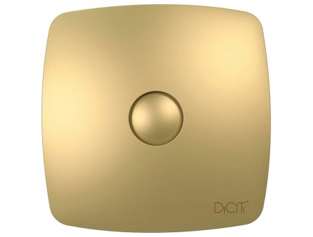 Вытяжной вентилятор Diciti Rio 4C Champagne Ø100 мм (с обратным клапаном) - фото 2