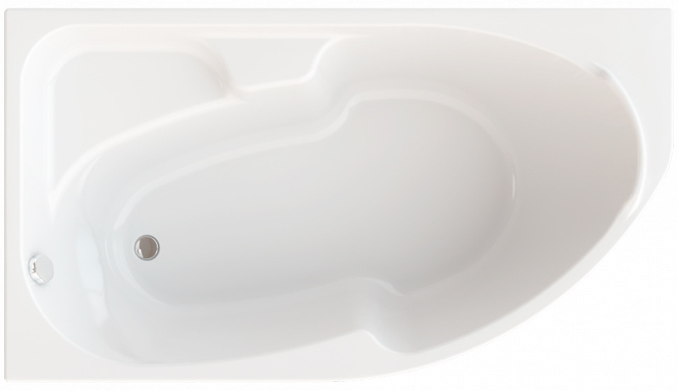 Акриловая ванна Triton София 150x95 левая (с каркасом, экраном) Щ0000067269