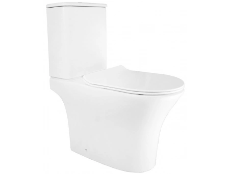 Унитаз-компакт Azario Frento AZ-2311 безободковый 340x650х770