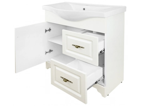 Тумба с раковиной Loranto Janet 80 ольха, напольная CS00089897 - фото 3