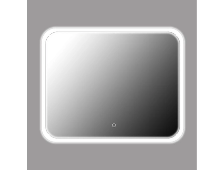 Зеркало Loranto Скай 80х60 сенсорное, с LED подсветкой и подогревом CS00098016 - фото 3