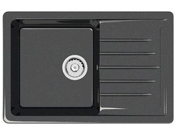 Кухонная мойка Redo RG-016 74x49x21 черный