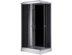 Душевая кабина Loranto CS-5180-13L G 100x80 левая, низкий поддон, тонированное стекло