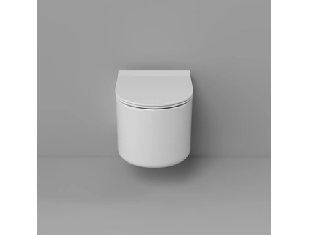 Унитаз подвесной Grossman Thin Rim GR-5606SQ торнадо, безободковый 500х360х362 - фото 4