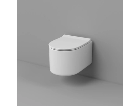 Унитаз подвесной Grossman Thin Rim GR-5606SQ торнадо, безободковый 500х360х362 - фото 3