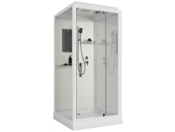 Душевая кабина Niagara Standart ST90/15Q 90x90 низкий поддон, прозрачное стекло