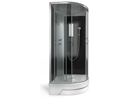 Душевая кабина Erlit ER 350926-C2-RUS 90x90 со средним поддоном, тонированным стеклом - фото 7
