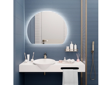 Зеркало Aqua de Marco Moon 80x100 (LED) сенсорное (универсальное) Moon80/100 - фото 7