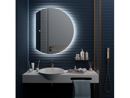 Зеркало Aqua de Marco Moon 80x100 (LED) сенсорное (универсальное) Moon80/100 - фото 2