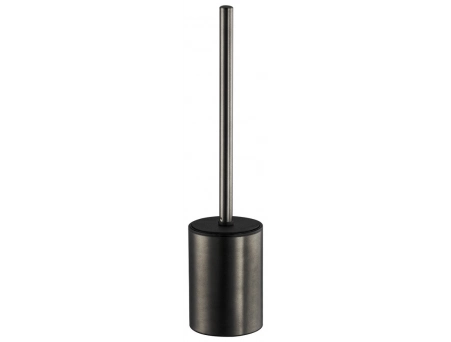 Напольный ершик для унитаза Санакс 30705 графит, из нержавеющей стали - фото 2