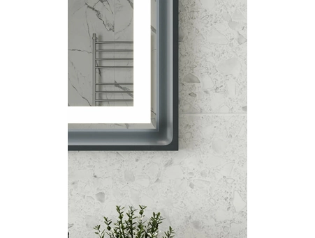 Зеркало Hayzburg Emilia 60x80 серое, с LED подсветкой, сенсорное - фото 4