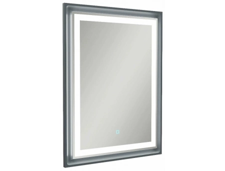 Зеркало Hayzburg Emilia 60x80 серое, с LED подсветкой, сенсорное - фото 5