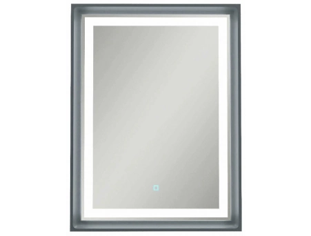 Зеркало Hayzburg Emilia 60x80 серое, с LED подсветкой, сенсорное - фото 6
