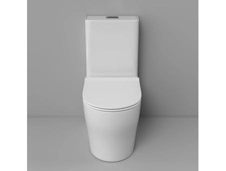 Унитаз моноблок Grossman Classic GR-4488SQ 700x375x780 безободковый, торнадо - фото 4