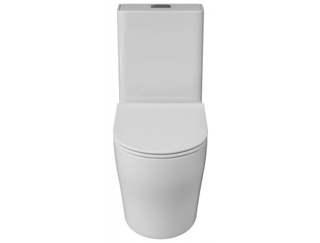 Унитаз моноблок Grossman Classic GR-4488SQ 700x375x780 безободковый, торнадо - фото 7