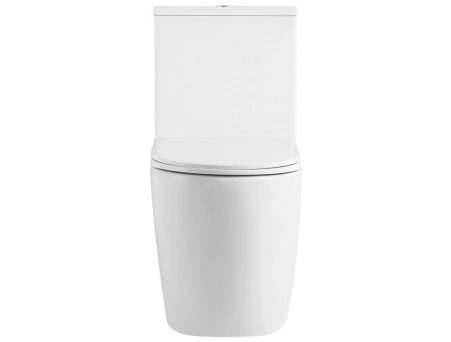 Унитаз моноблок Grossman Classic GR-4484SQ 700x385x745 безободковый, торнадо - фото 4
