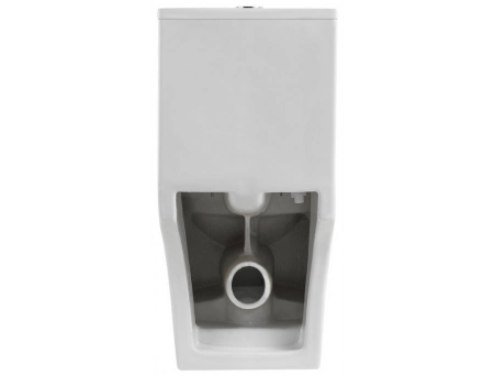 Унитаз моноблок Grossman Classic GR-4484SQ 700x385x745 безободковый, торнадо - фото 9