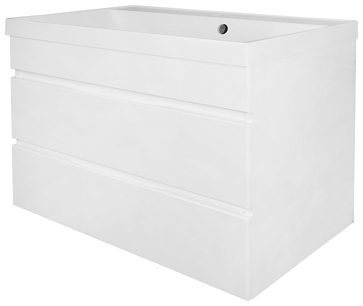 Тумба с раковиной Azario Эстима 70/2 подвесная (CS00094583)