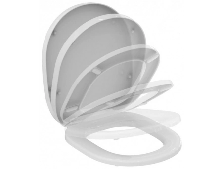 Набор 4 в 1 Ideal Standard: подвесной унитаз Connect E803501, инсталляция ProSys Eco Frame M E233267, сиденье с крышкой E712701, смывная клавиша OLEAS хром R0121AA - фото 7