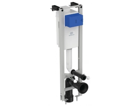 Набор 4 в 1 Ideal Standard: подвесной унитаз Connect E803501, инсталляция ProSys Eco Frame M E233267, сиденье с крышкой E712701, смывная клавиша OLEAS хром R0121AA - фото 8