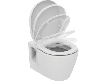 Набор 4 в 1 Ideal Standard: подвесной унитаз Connect E803501, инсталляция ProSys Eco Frame M E233267, сиденье с крышкой E712701, смывная клавиша OLEAS хром R0121AA - фото 5