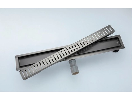 Душевой лоток Gappo G87007-39 700x70 оружейная сталь (с комбинированным затвором) - фото 3