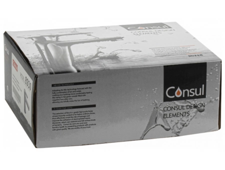 Смеситель для раковины Consul 8930 матовый графит - фото 4