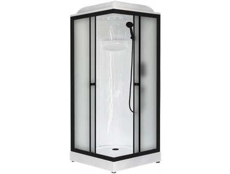 Душевая кабина Royal Bath RB 80HP1-M 80х80 с низким поддоном, матовым стеклом