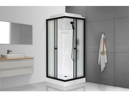 Душевая кабина Royal Bath RB 80HP1-M 80х80 с низким поддоном, матовым стеклом - фото 2