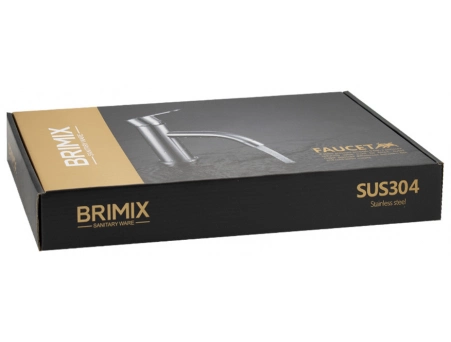 Смеситель для кухни Brimix 9314 из нержавеющей стали - фото 4