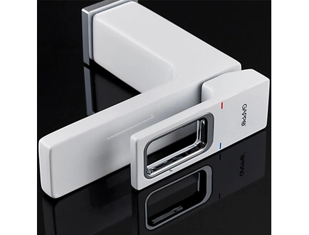 Смеситель для раковины Gappo Futura G17-8 G1017 белый/хром - фото 7
