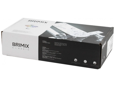 Смеситель для раковины настенный хирургический Brimix 1022-20 локтевой, хромированный - фото 4