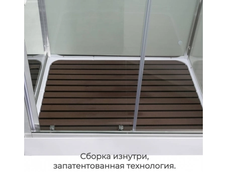 Душевая кабина AvaCan Z2912 120x90 с низким поддоном, прозрачным стеклом - фото 12