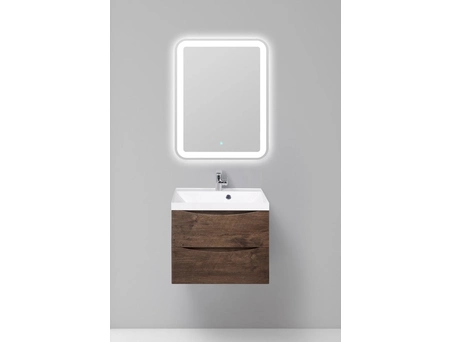 Тумба с раковиной BelBagno Marino 700 подвесная Rovere Moro (BB700/450-LV-MR-AST) MARINO-700-2C-SO-RW-P - фото 2