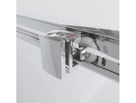 Душевая дверь Vincea Garda VDS-1G160CL 160x195 с хромированным профилем, прозрачным стеклом - фото 4